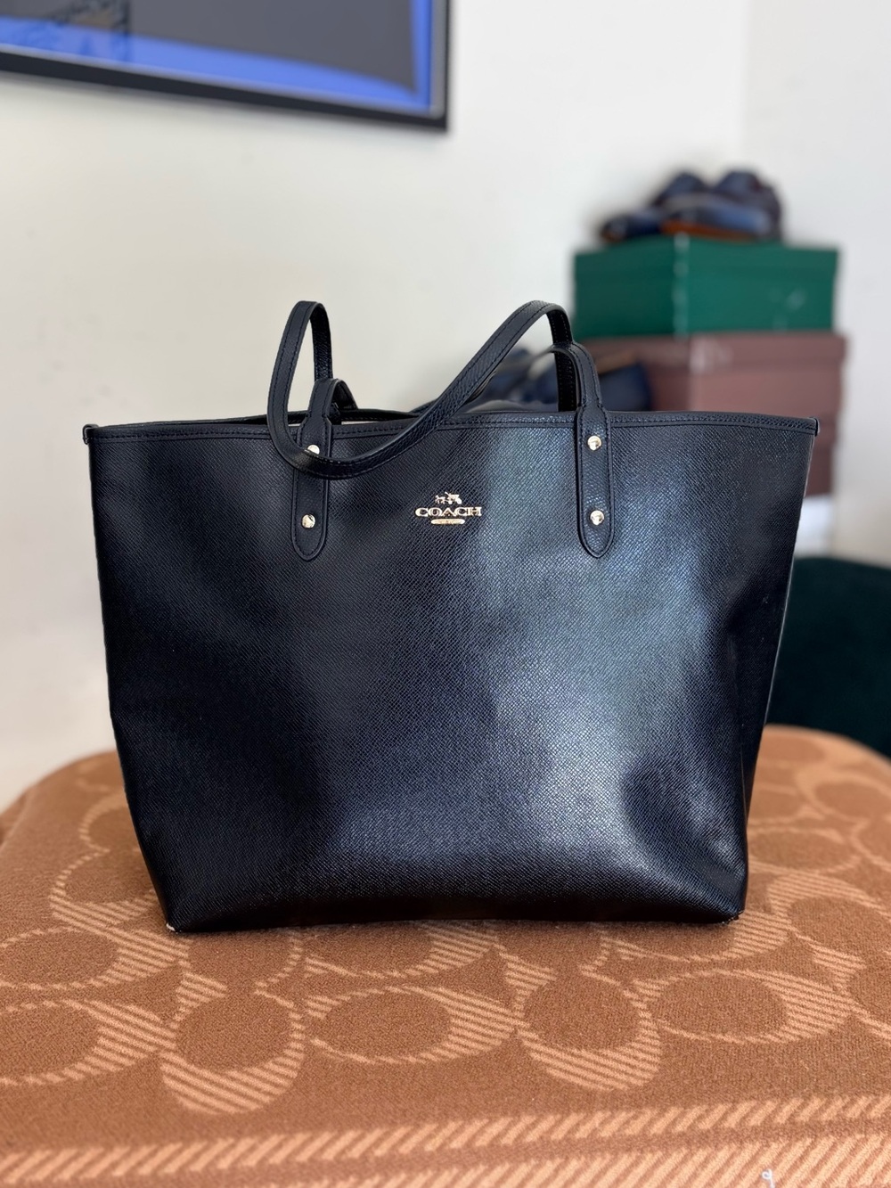 *pre-loved* COACH City Tote